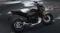 【GTA5载具】2014款本田Hornet 600：洛圣都最酷的数字仪表摩托车，细节满分！