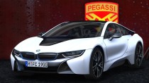 【GTA5载具】宝马 i8 2015：未来感十足的插电混动超跑，洛圣都街头的新宠