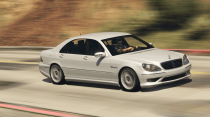 【GTA5载具】梅赛德斯-奔驰S55 AMG W220 Kompressor：豪华与性能的完美融合