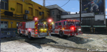 Pierce LAFD Firetruck