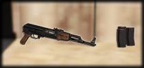 GTA5 极致 MOD 推荐：Mini Draco AK-47 动画版 (精准瞄准具)