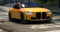 【GTA5载具】2021款宝马M4：性能与美学的完美结合，洛圣都街头的新宠