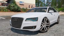 【GTA5载具】奥迪 A8：豪华与性能的完美结合，细节满分！