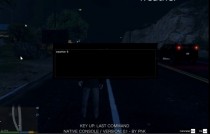 【GTA5实用】Native Console [ASI] 0.2：一键命令行，轻松调试游戏