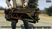 GTA5 火力全开：《辐射4》机关激光枪 MOD (带动态动画)