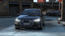 【GTA5载具】2017奥迪S4 Avant丹麦无标记警车：细节满分，ELS完美适配