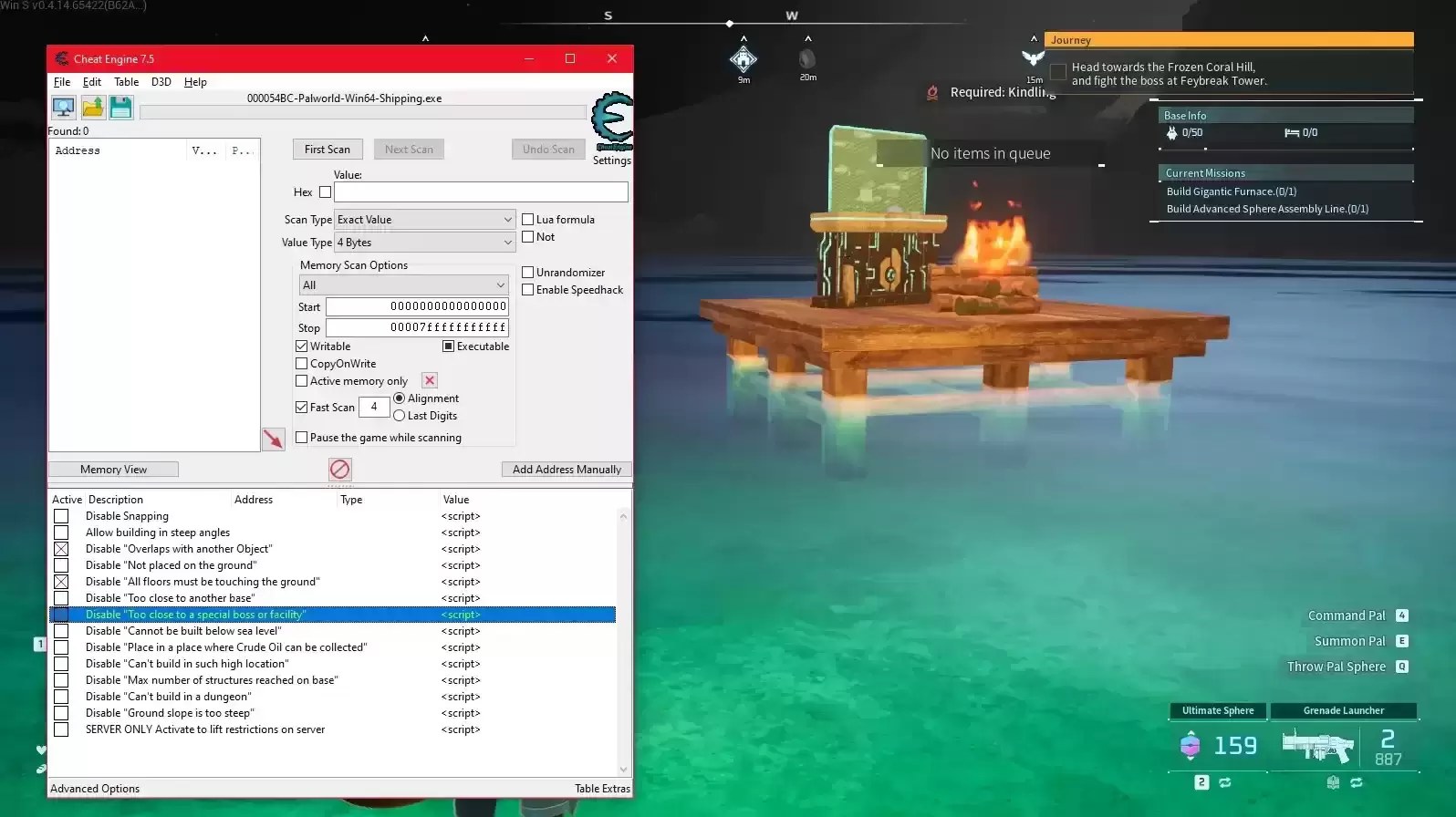 956.webp 没有建筑限制 - 允许建造重叠的建筑物