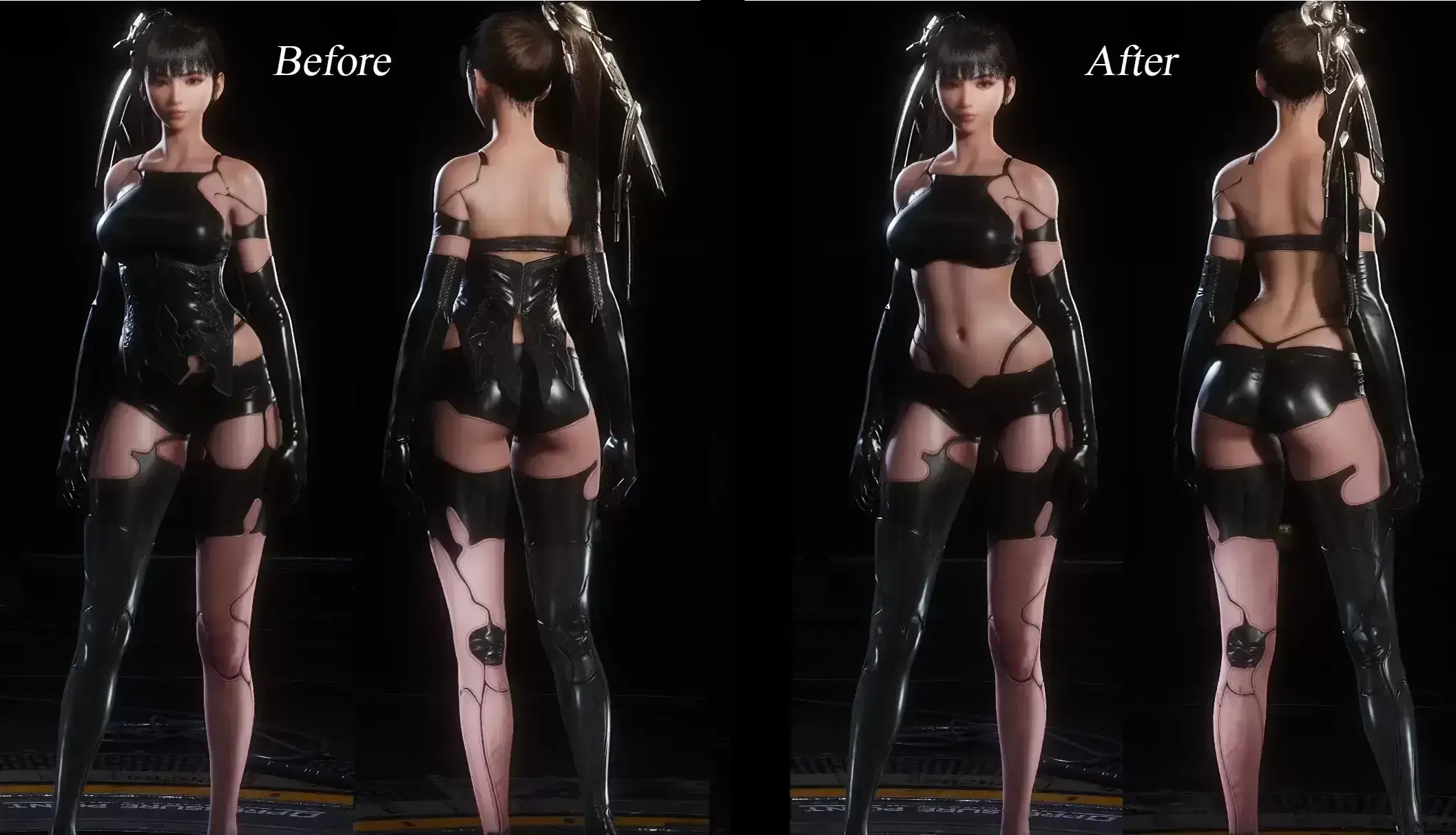 🌟 A2腰部服装优化MOD