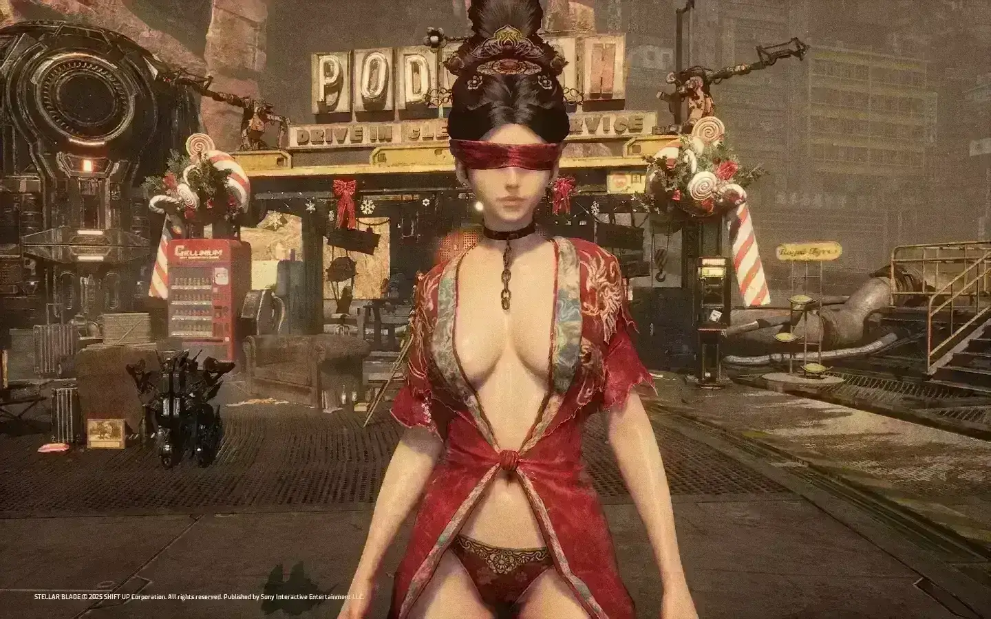 4609.webp Fangling 高叉旗袍 - 移植自《明末》