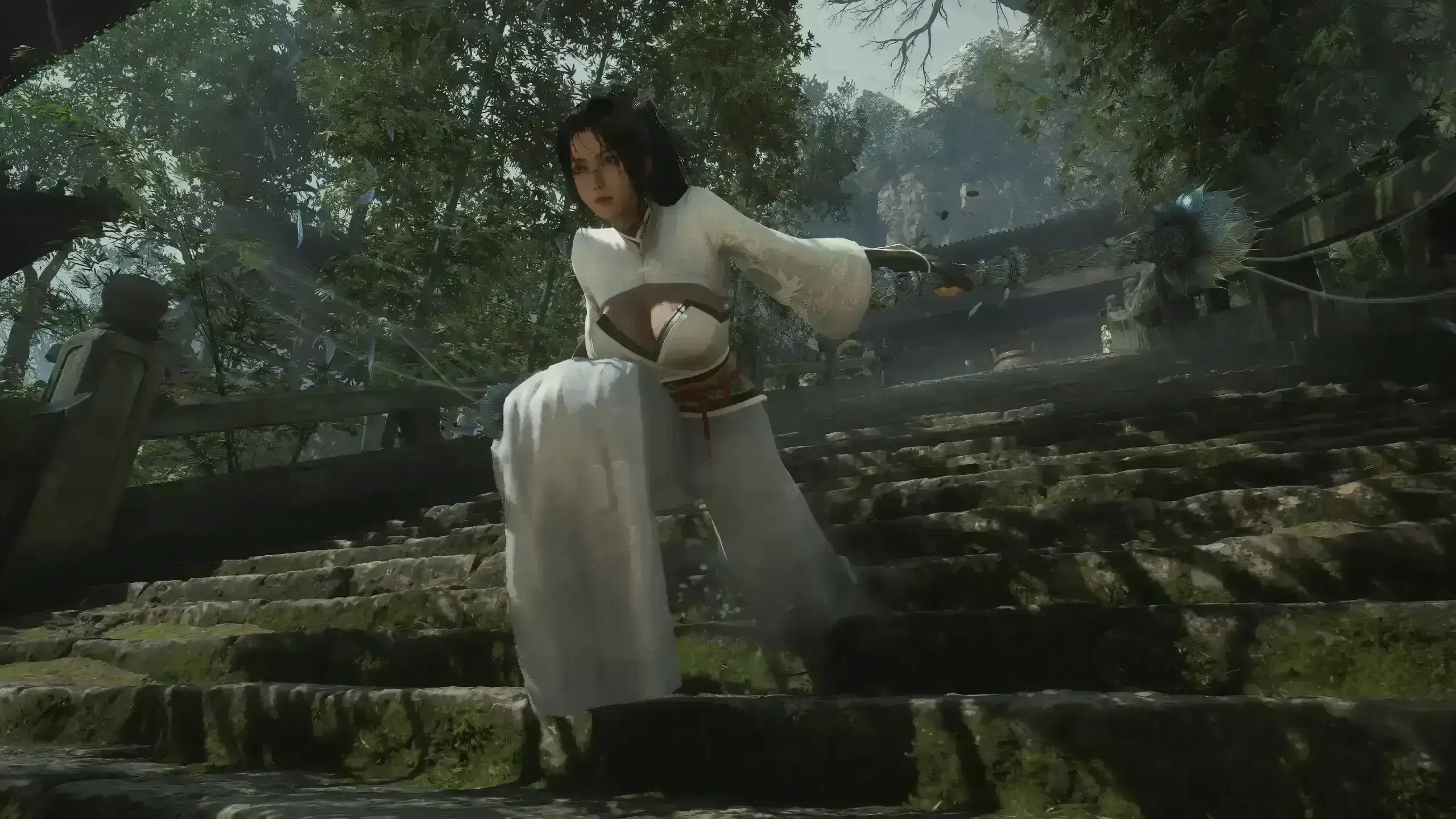 6070.webp 白色汉服套装 - WuChang White Han FU