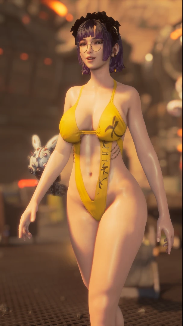 CNS兼容 - 剑星比基尼模组 - Eve - Monokini