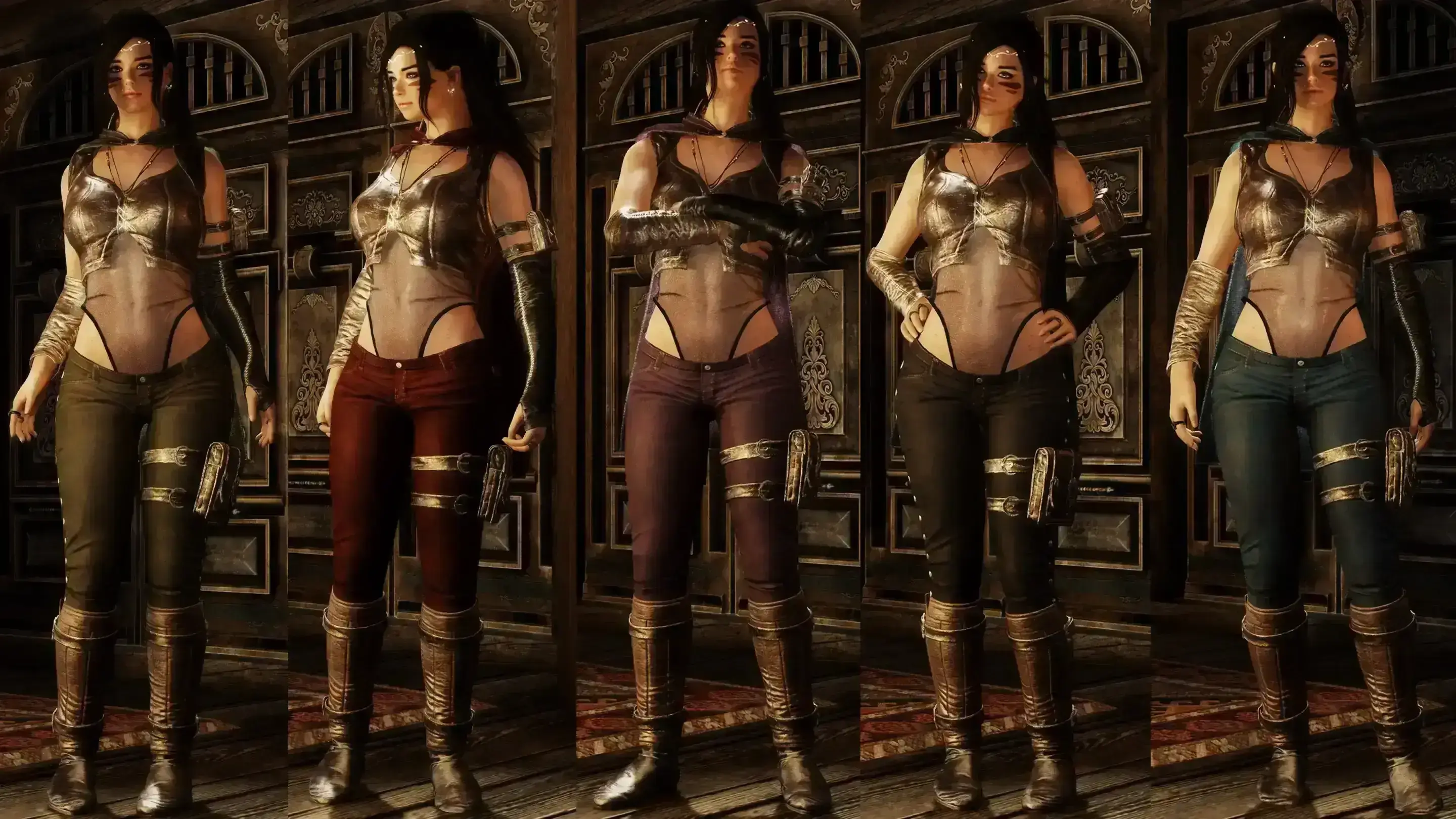 23套精美女性轻甲服饰MOD - ELLE Dilirogue LE