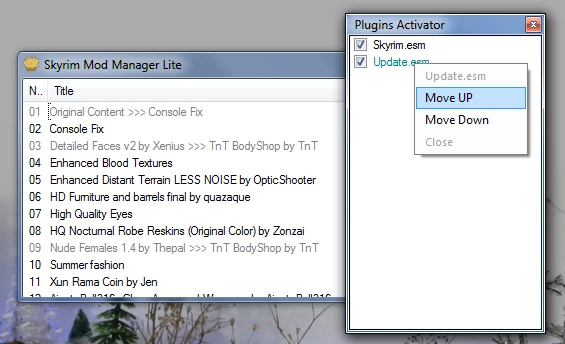 上古卷轴5天际MOD管理工具 - Skyrim Mod Manager Lite v2.2