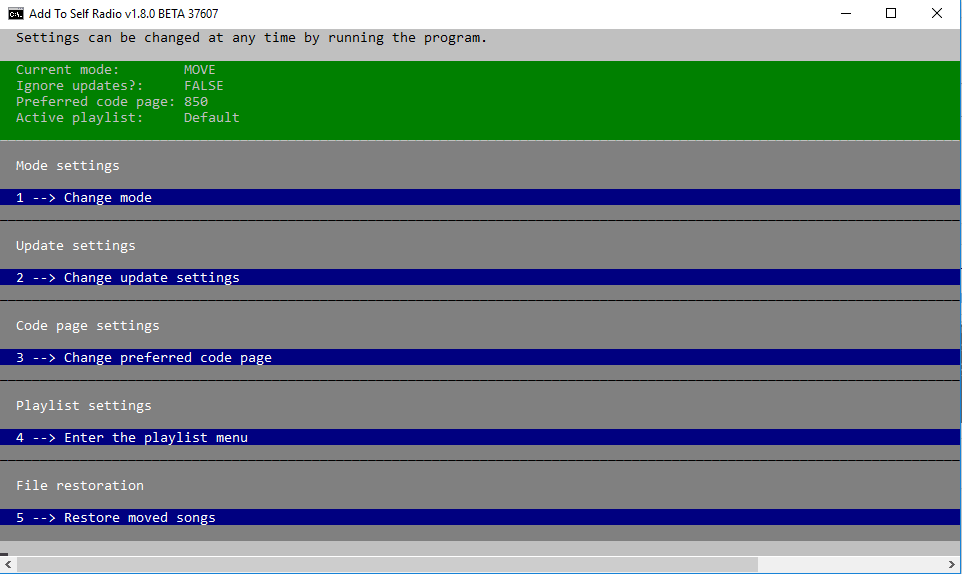Add to Self Radio 1.8.1