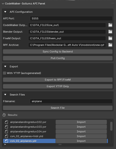 【GTA5建模利器】CodeWalker-Sollumz Bridge 1.1.5:无缝连接 CodeWalker 和 Sollumz,让建模更高效