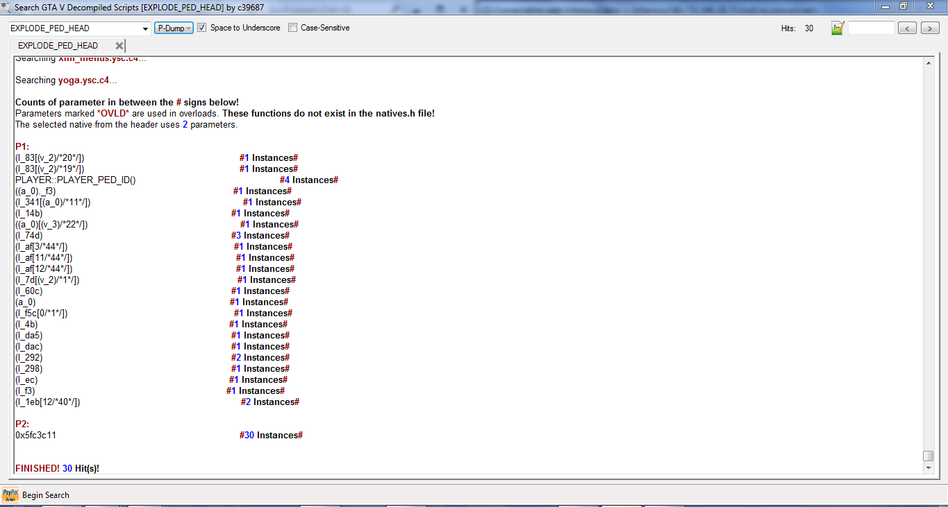 【GTA5神级工具】Dev Tool: Search GTA V Game Scripts v1.4 — 你的脚本搜索神器!