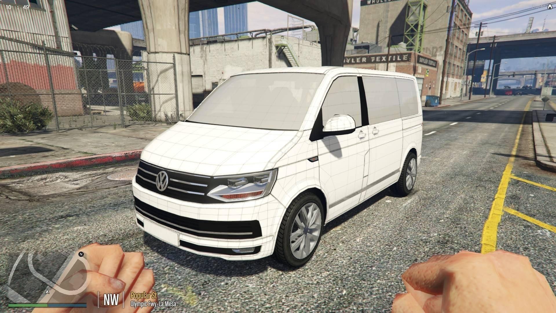 【GTA5】解锁大众T6厢式货车MOD:有爱也要注意问题多多