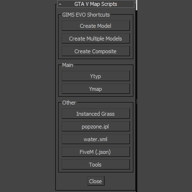 【GTA5建模辅助】GTAV Map Helper (Maxscript) 0.3:五步搞定地图模型导出
