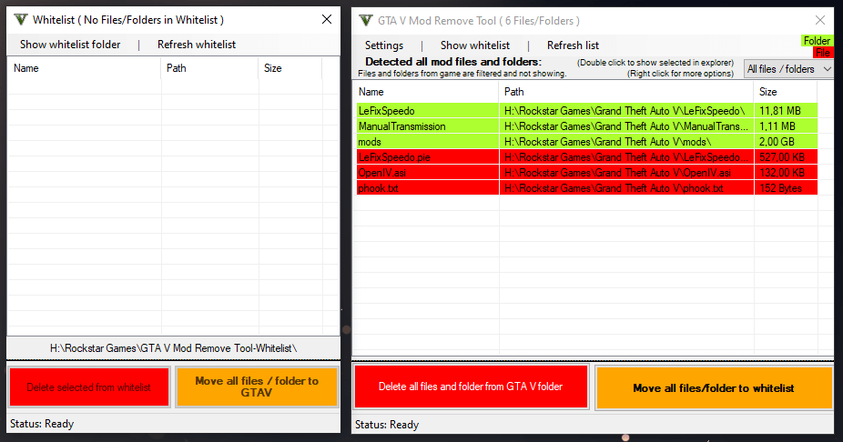 【GTA5工具】Mod Remove Tool 2.4.8.1:一键清除MOD,轻松还原纯净游戏