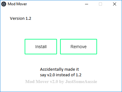 【GTA5必备】Mod Mover 1.2:一键管理MOD,轻松在线离线切换