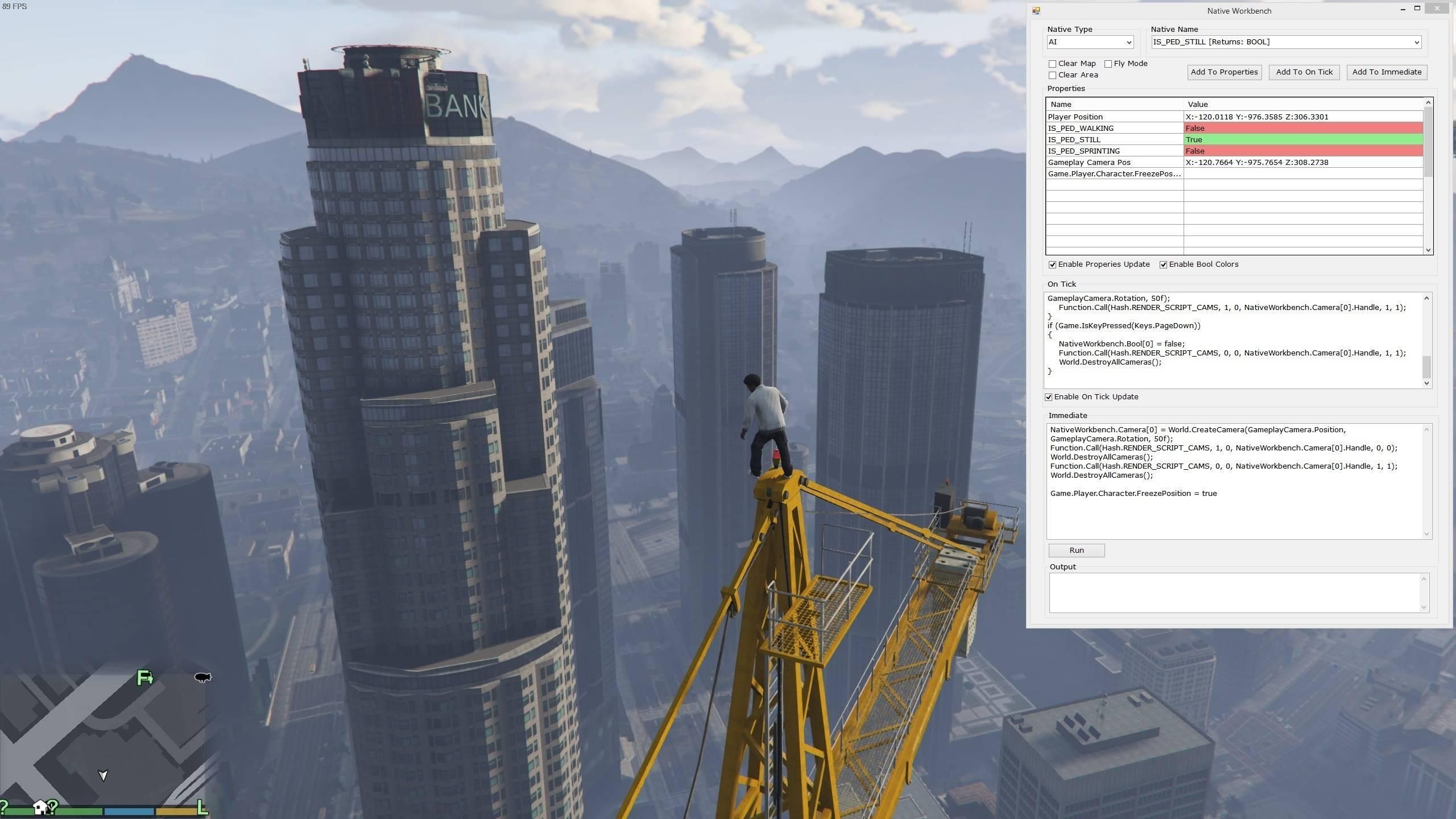 【GTA5神器】Native Workbench 1.0.0:游戏内即时编程,让你成为代码大师