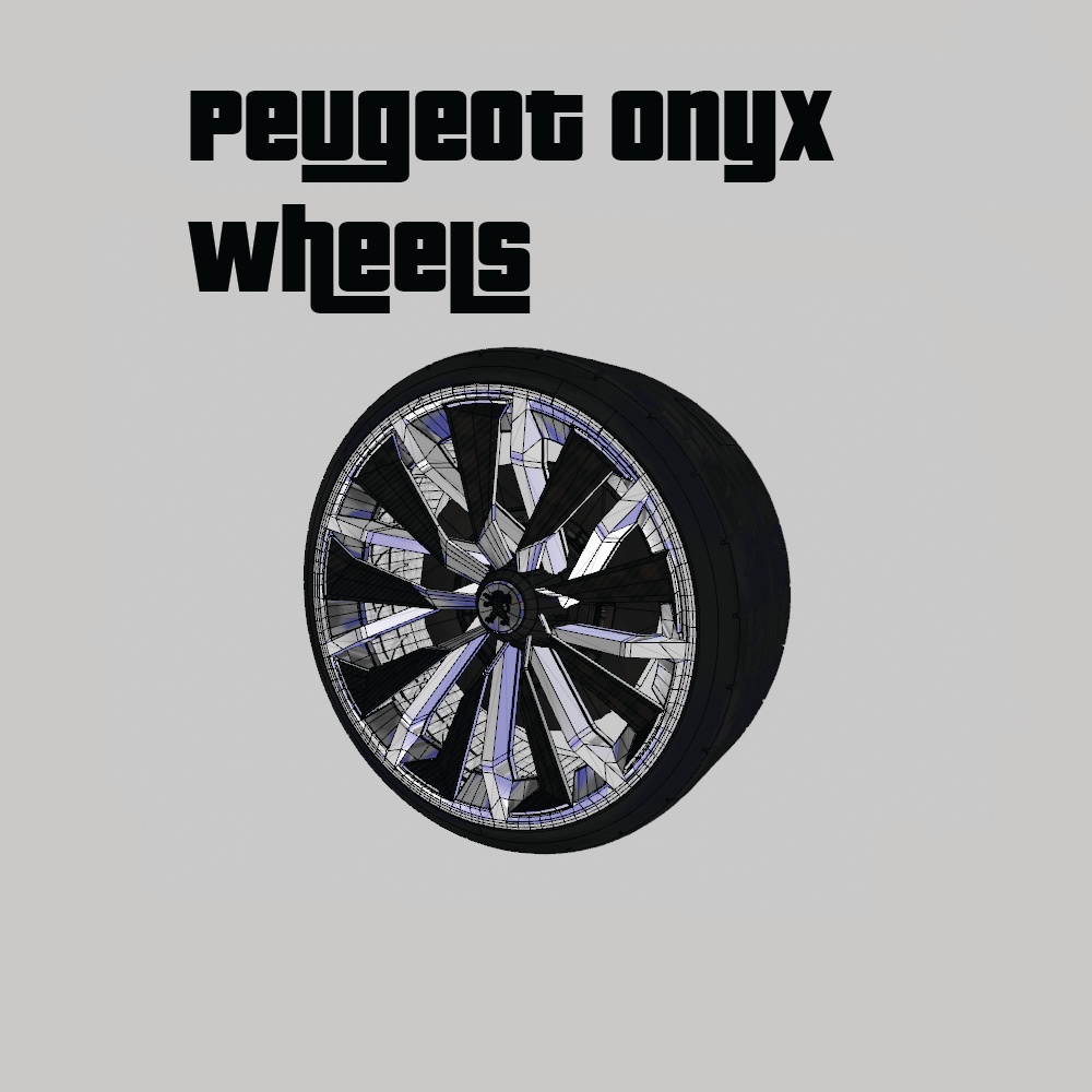 GTA5新轮毂大赏:标致Onyx轮圈让你的爱车瞬间拉满档次