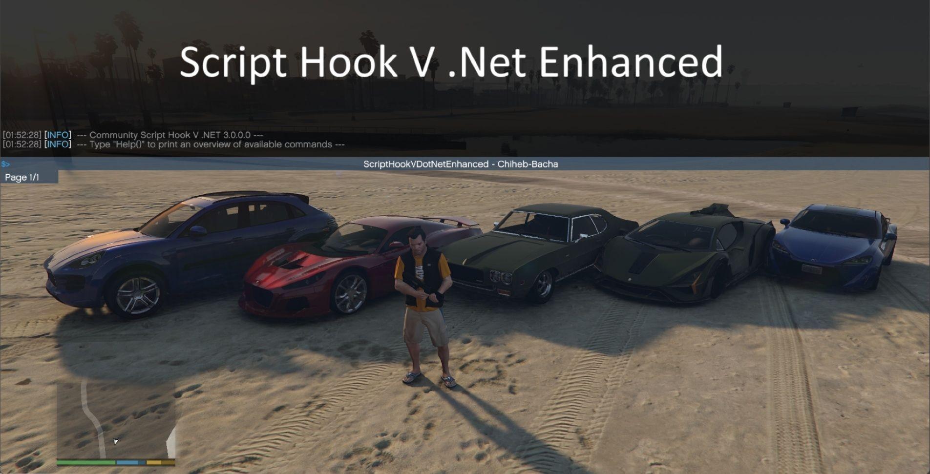 【GTA5神器】Script Hook V .NET Enhanced v1.1.0.2:让脚本开发更简单、更稳定