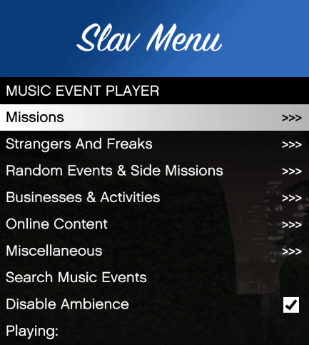 Slav Menu 1.1.2