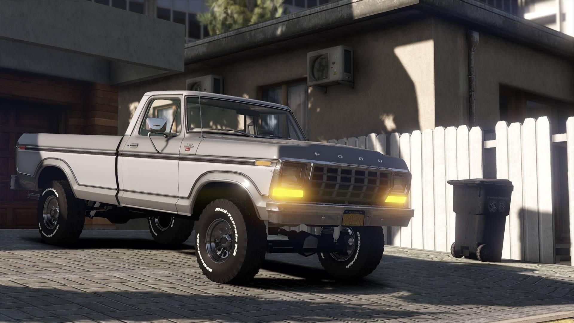 【GTA5载具】1978 Ford F-150 XLT Ranger:复古经典,硬派卡车的完美再现