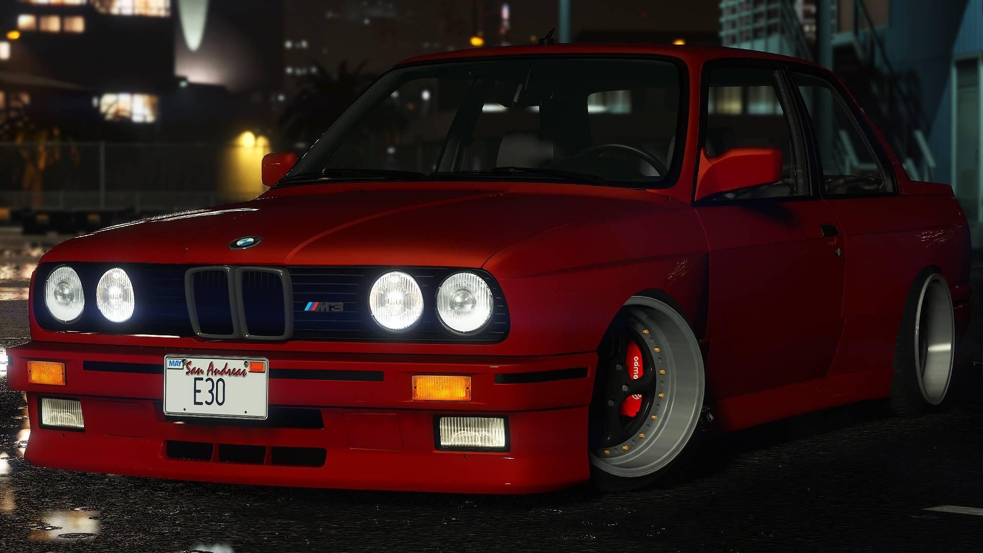 【GTA5载具】1991 BMW M3 E30:经典性能机器,M系列的灵魂之作