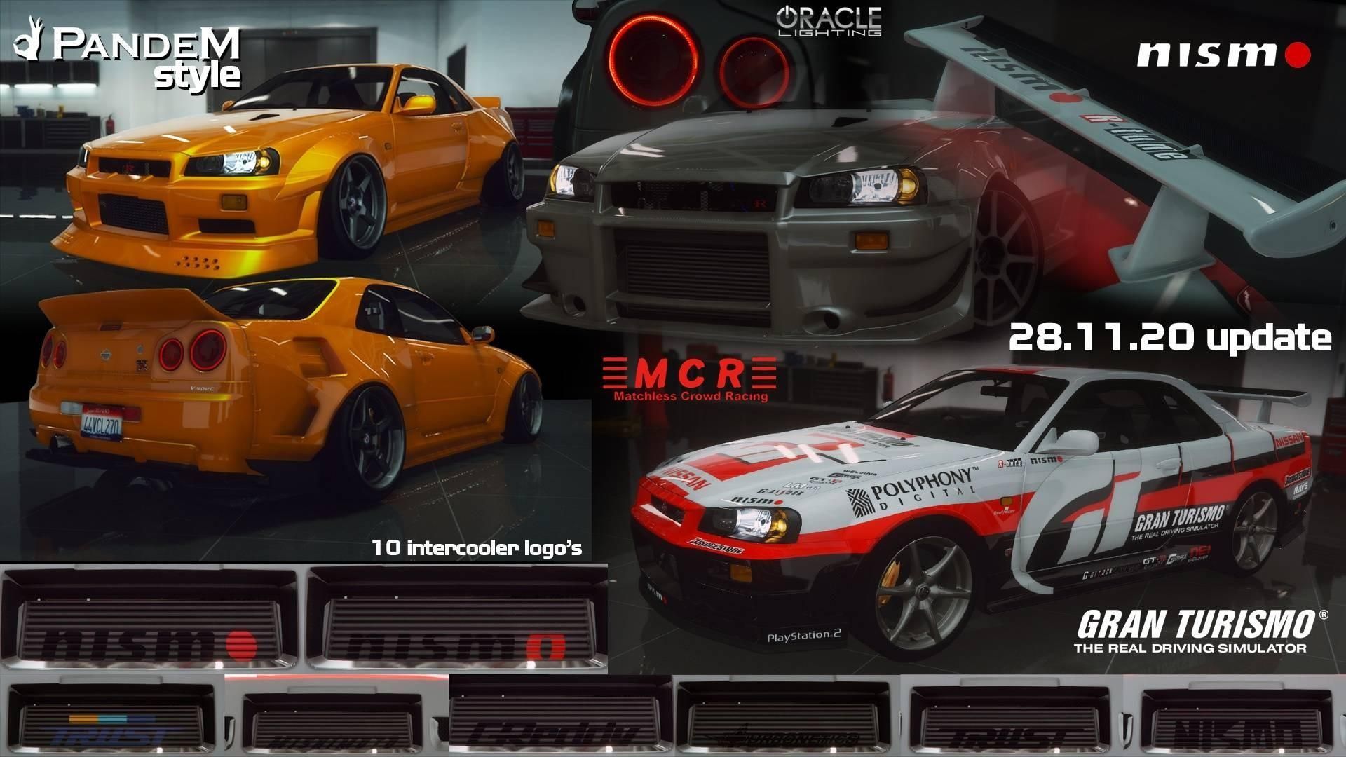 【GTA5载具】1999年日产 Skyline GT-R (BNR34):经典JDM超跑的完美再现