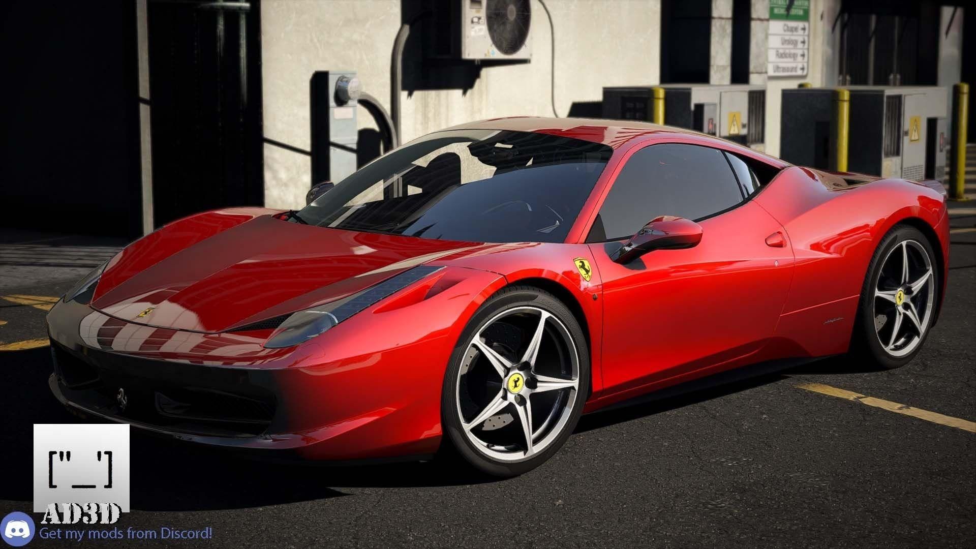 【GTA5载具】2010款法拉利 458 Italia:完美复刻,细节满分的超跑体验