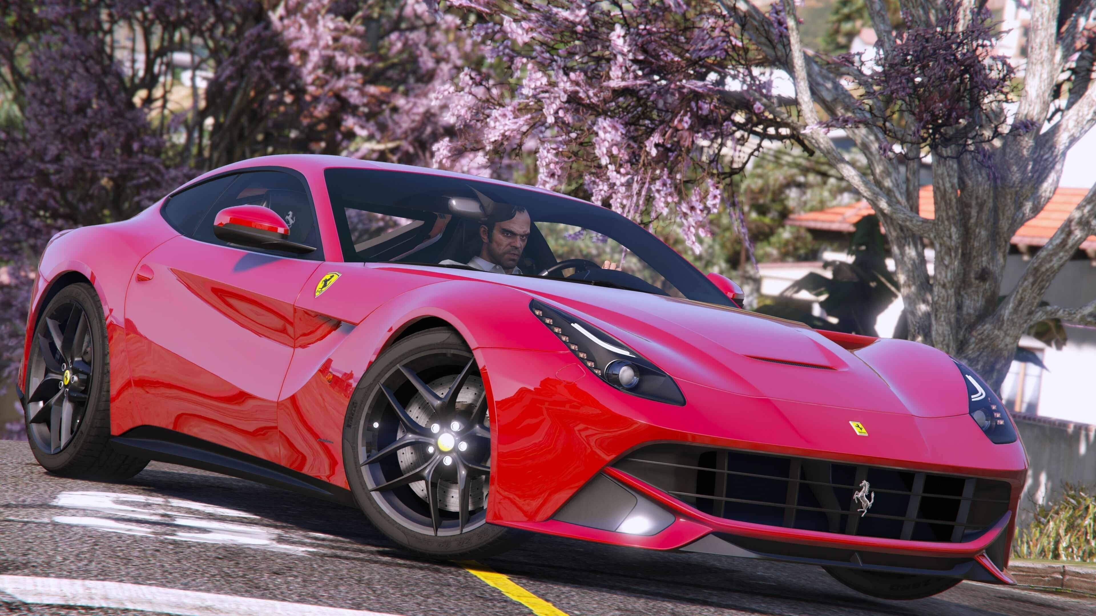 【GTA5载具】2013款法拉利F12 Berlinetta:极致细节与完美还原