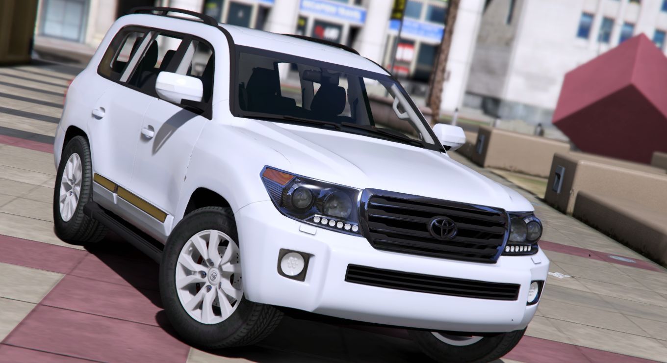 【GTA5载具】2013款丰田兰德酷路泽200:细节满分的越野巨兽