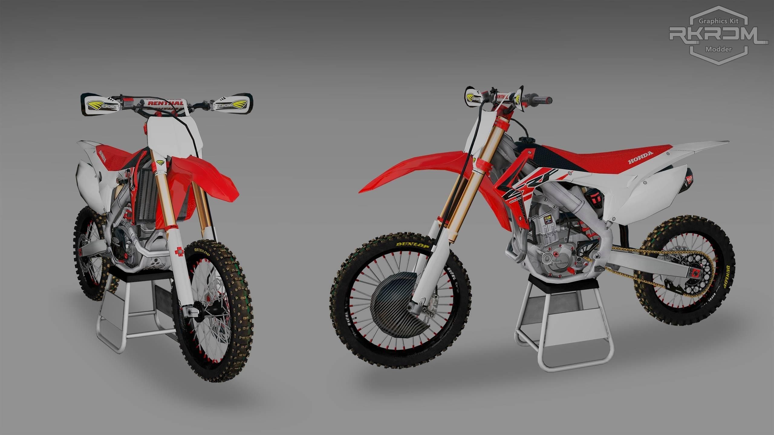 【GTA5载具】2015款本田CRF450越野摩托车:专业级MX模拟器的完美移植