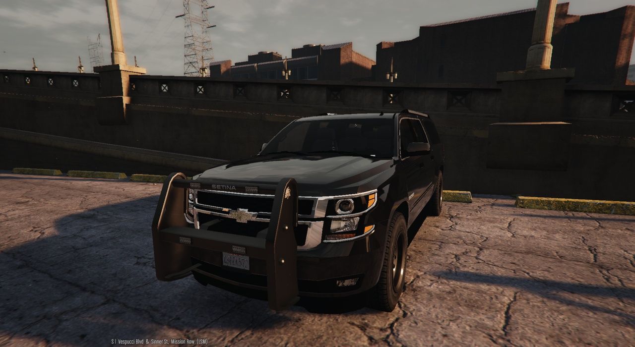 【GTA5载具】2015款未标记雪佛兰Suburban警车:洛圣都最隐秘的执法利器