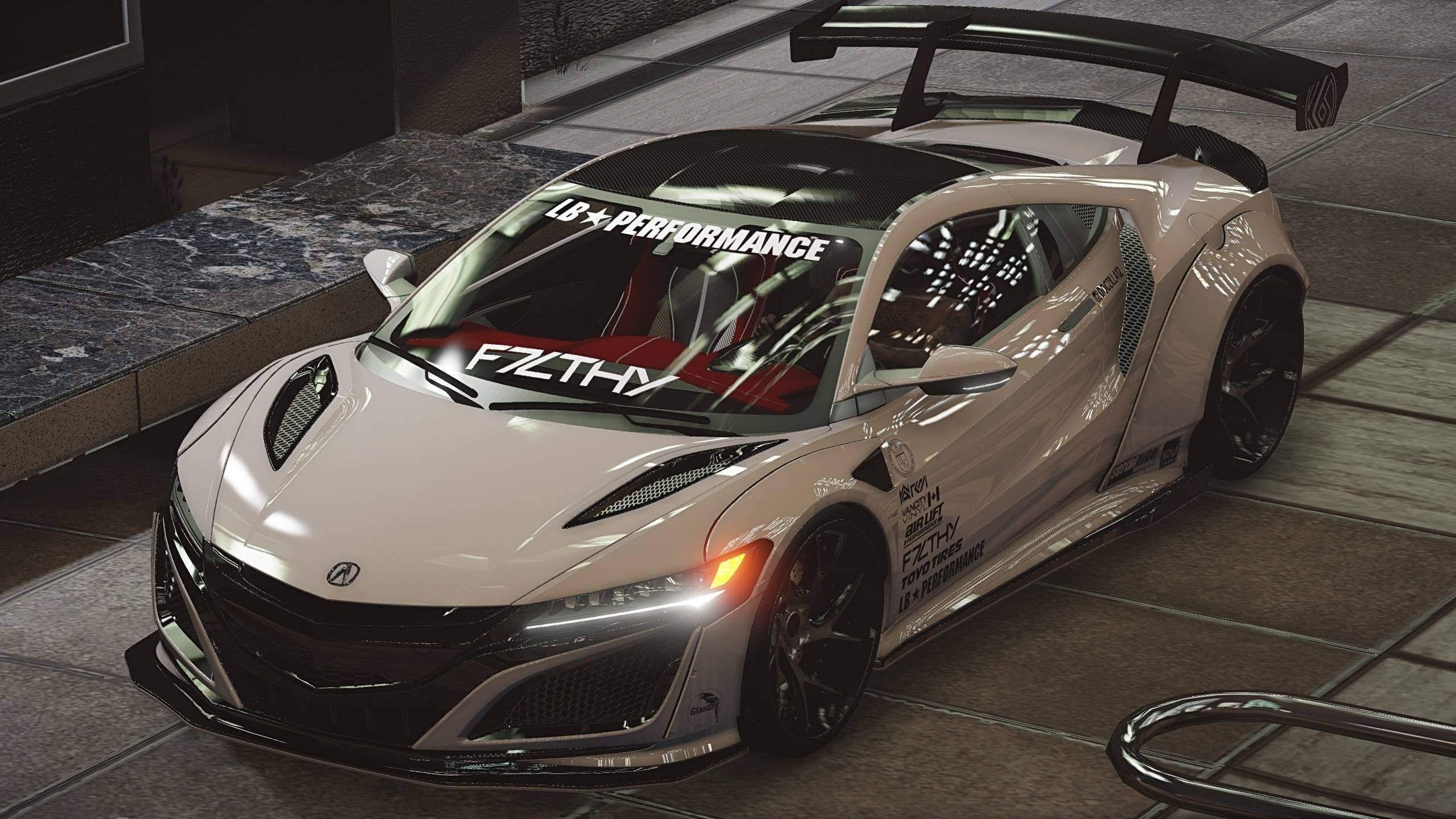 【GTA5载具】Acura NSX (F7LTHY) Liberty Walk:极致改装,赛道王者