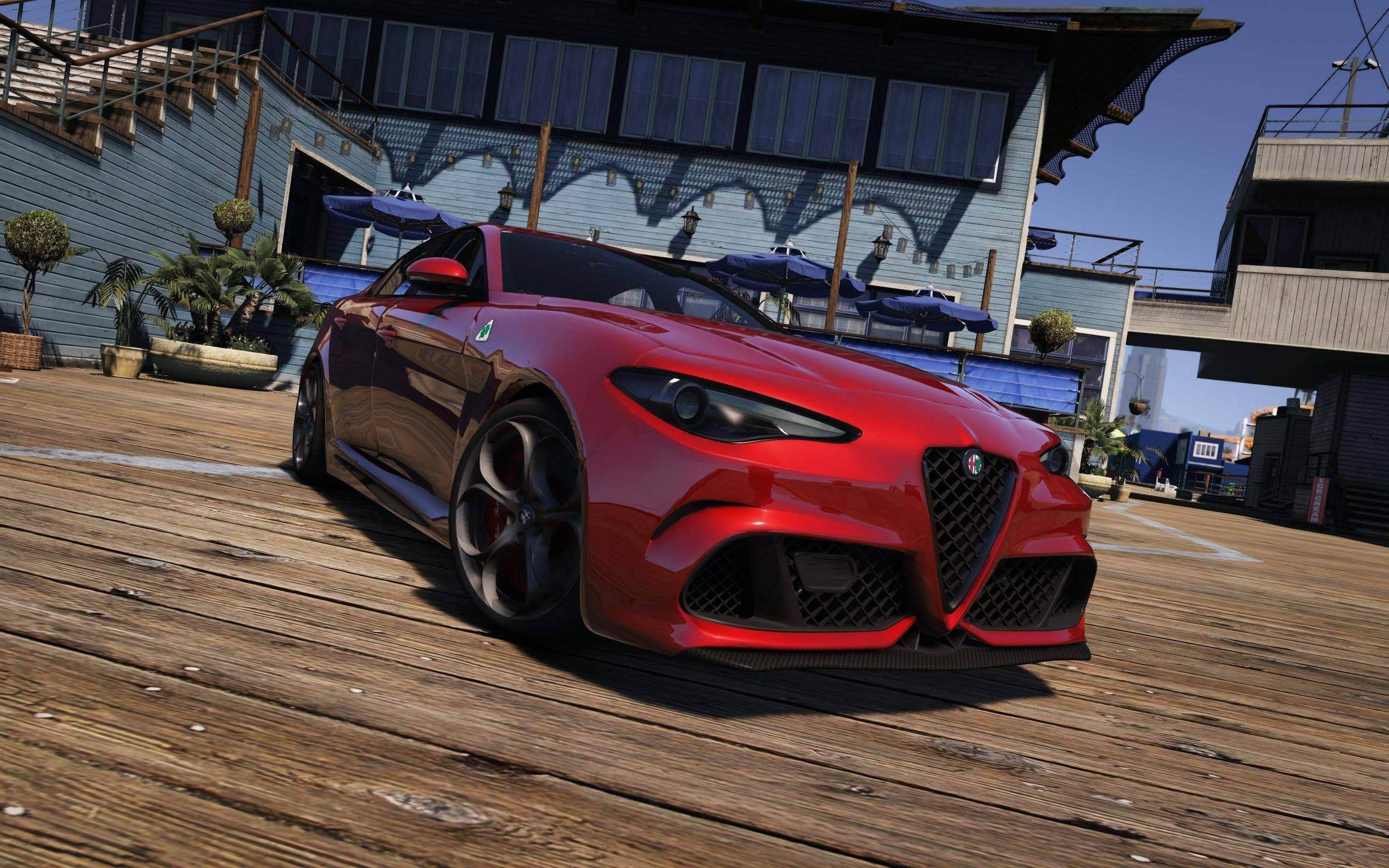【GTA5载具】2016款阿尔法·罗密欧 Giulia Quadrifoglio:意式风情与极致操控的完美结合