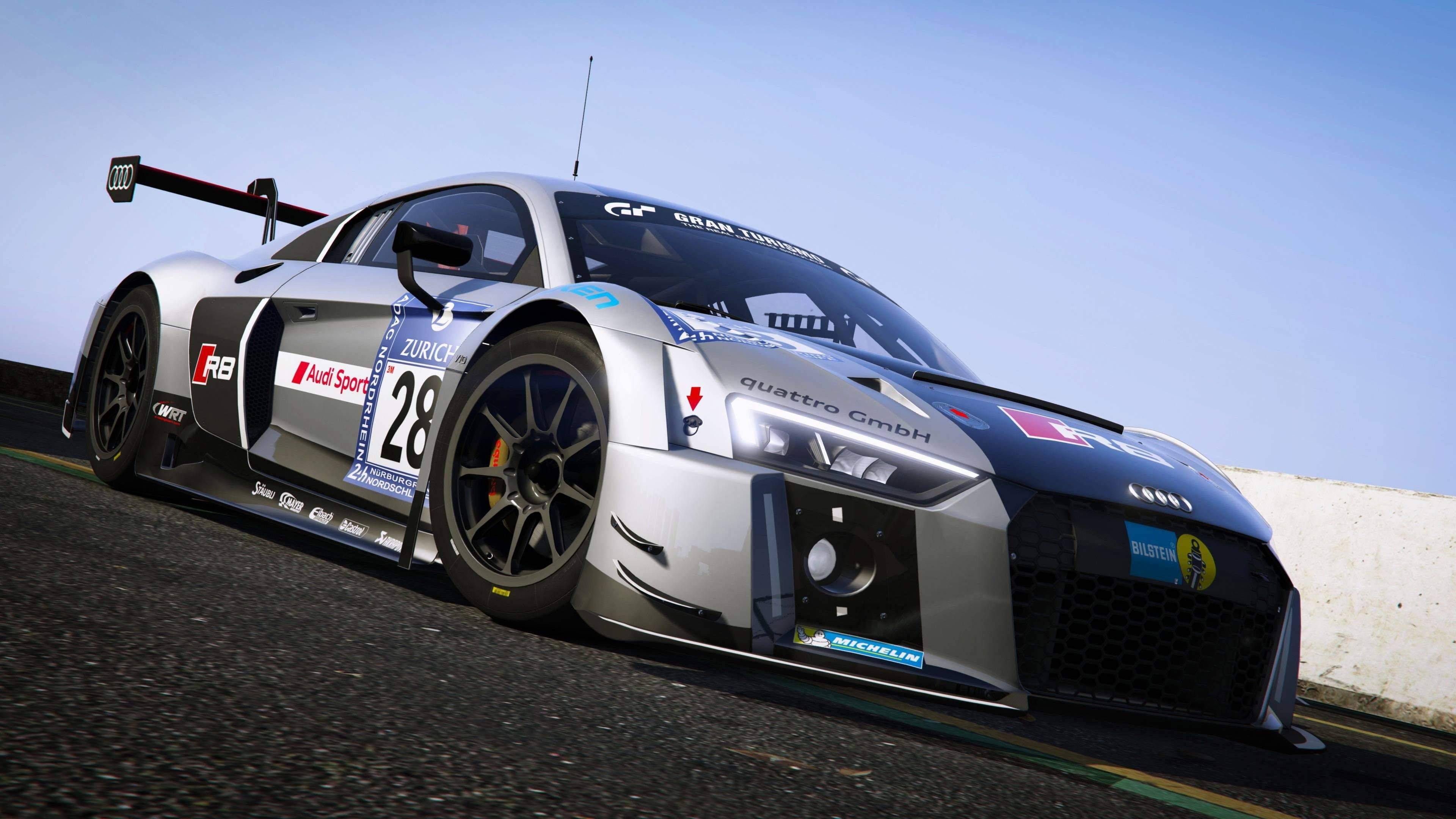 【GTA5载具】2016款奥迪R8 LMS (Typ 4S):赛道王者,性能与美学的完美结合
