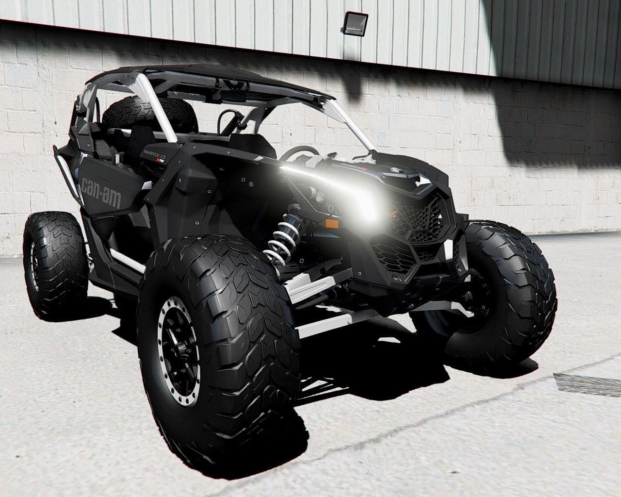 【GTA5载具】2018款 Can Am Maverick:越野王者,洛圣都最酷的ATV!