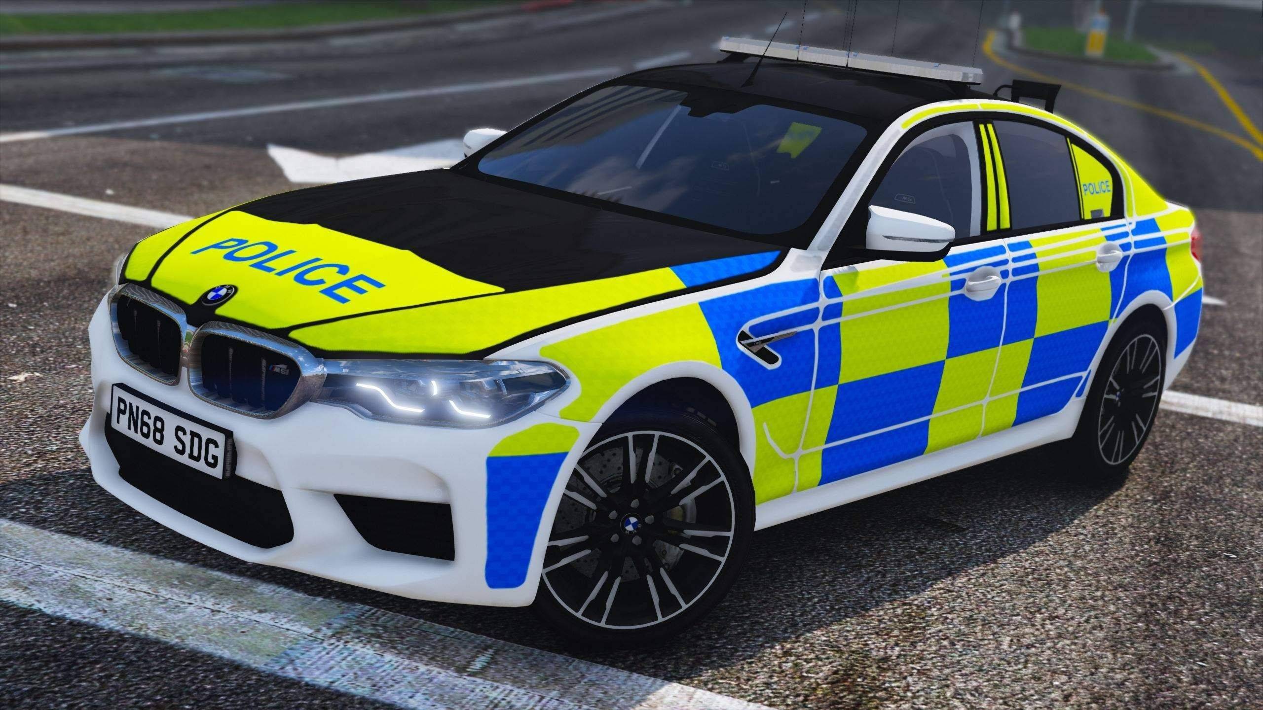 【GTA5载具】2018年警用宝马M5 F90:终极性能与真实感的完美结合