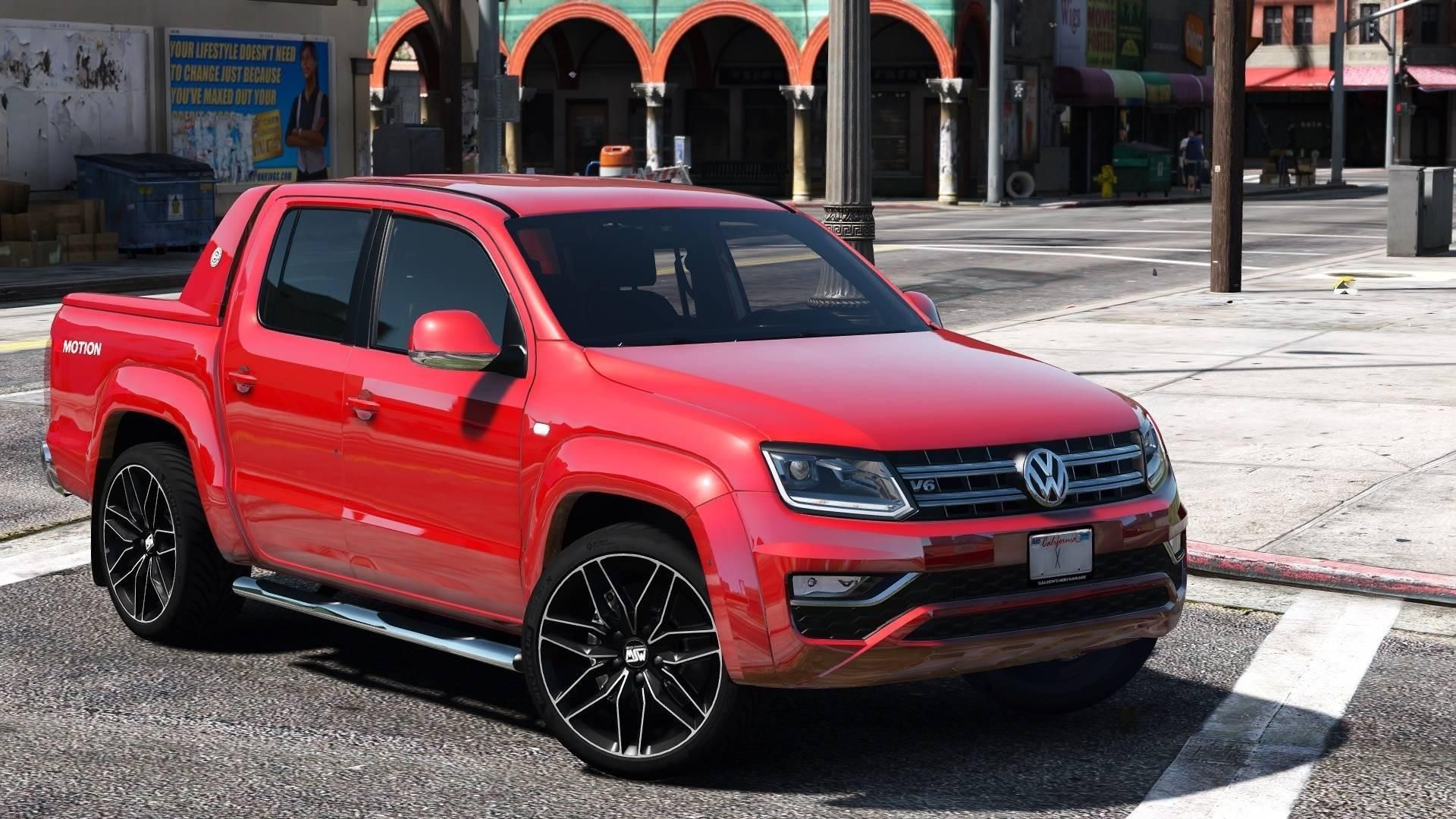 【GTA5载具】2018款大众Amarok V6:洛圣都最强皮卡,细节与性能兼备的完美选择