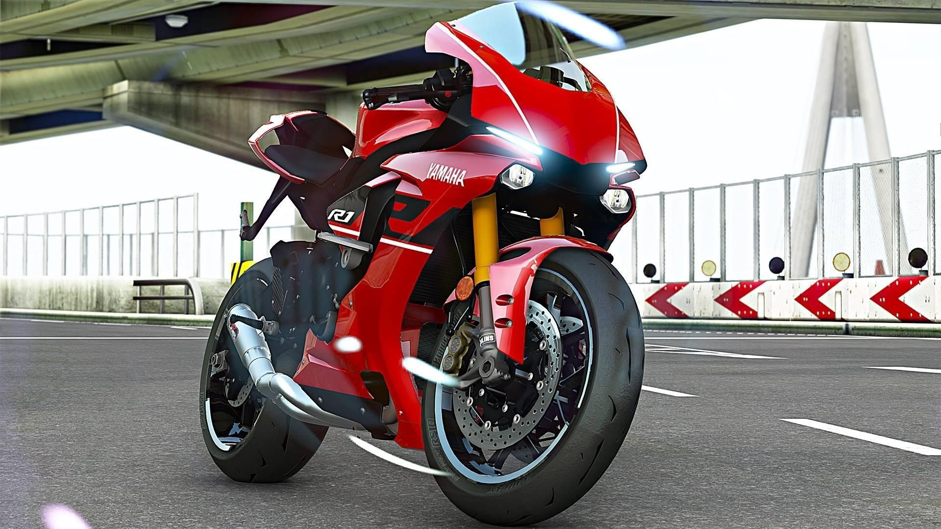 【GTA5载具】2018款雅马哈YZF-R1/R1M:终极赛道利器,细节拉满的摩托车评测