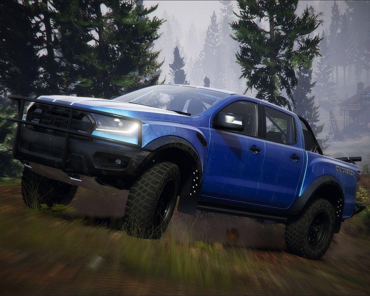 【GTA5载具】2019 Ford Ranger Raptor:越野王者,RHD 版本的终极体验