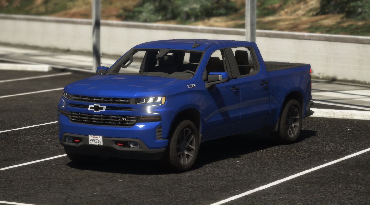 【GTA5载具】2020款雪佛兰Silverado 1500 Trail Boss LT:洛圣都最强皮卡,细节满分!