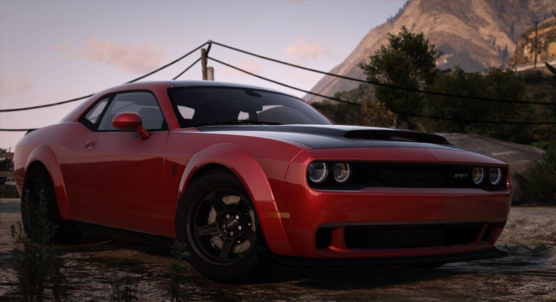【GTA5载具】2018款道奇挑战者 SRT Demon:终极性能怪兽,洛圣都街头的统治者