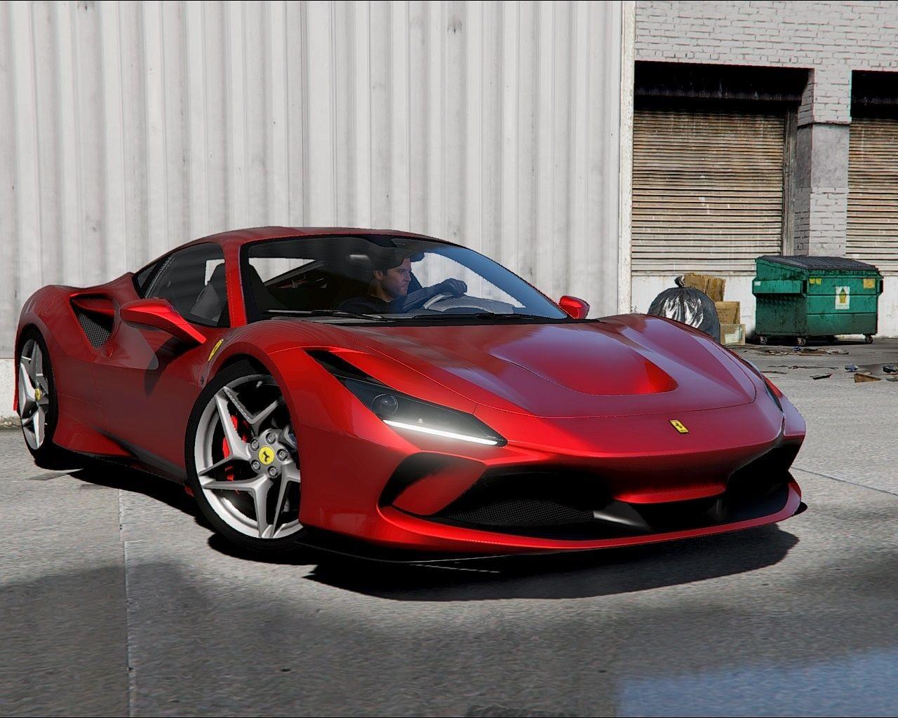 【GTA5载具】2020款法拉利 F8 Tributo:洛圣都最真实的插件版超跑