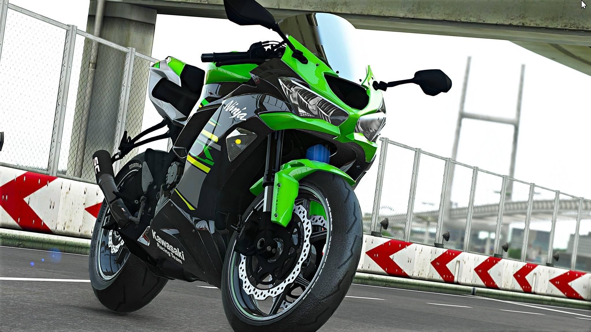 【GTA5载具】2020款川崎ZX-6R 636:洛圣都最强街霸摩托车,赛道王者的完美再现