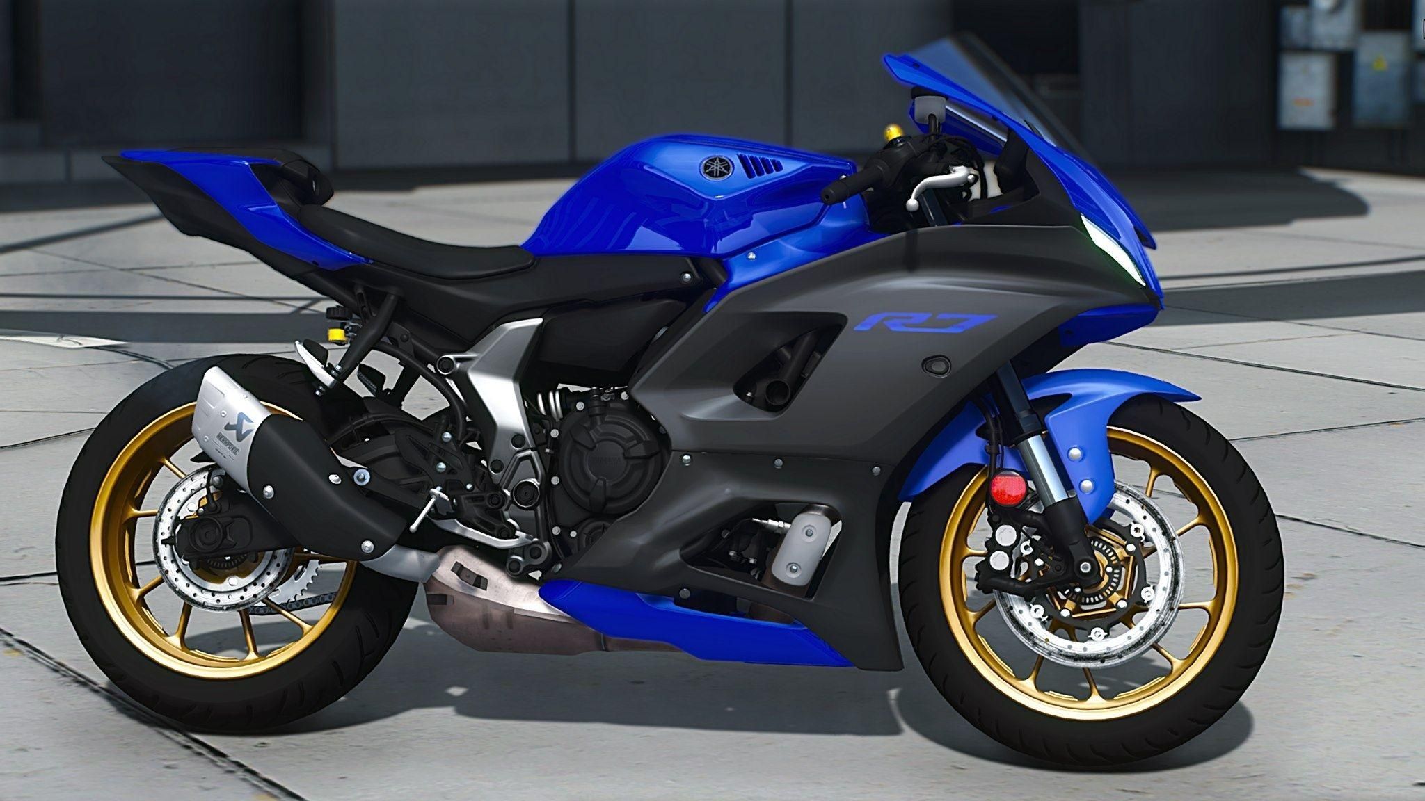 【GTA5载具】2021款雅马哈 YZF-R7:街头竞速的终极利器,细节与性能兼备