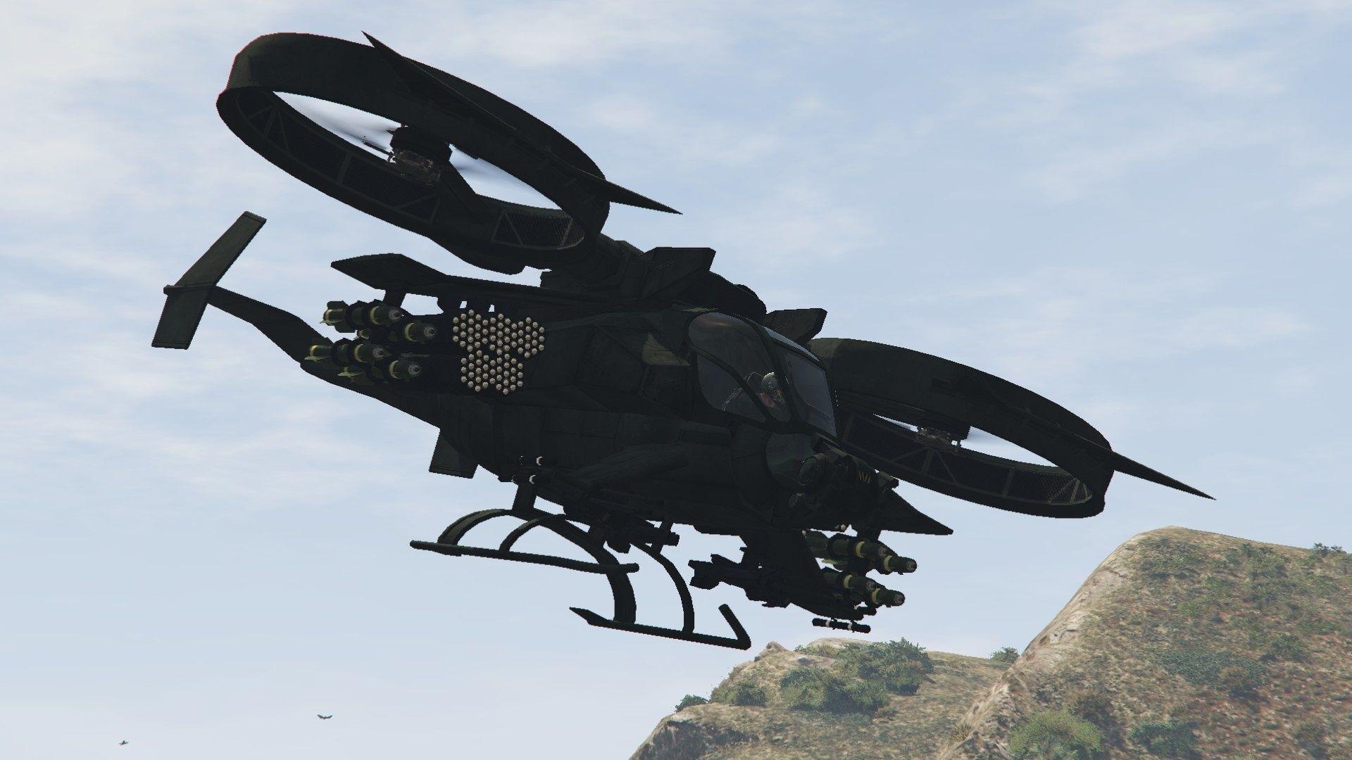 【GTA5载具】AT-99 Scorpion(《阿凡达》电影中的攻击直升机):洛圣都天空的主宰